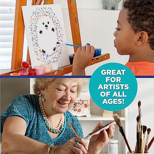 Horizon Group USA Painting Panel Stretched Canvas, 11" x 14", Pack of 8 - size: 11" x 14", Pack of 8, style: Stretched Canvas
