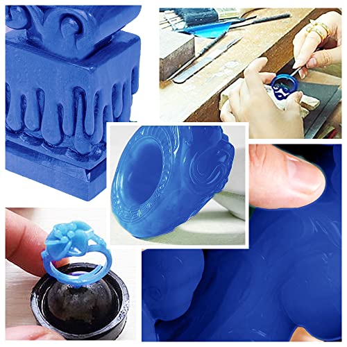 Carving Wax Block Lost Wax Casting Jewelry Molding Tool Mold Sculpting 1 Pound (Blue Wax Block) - color: Blue Wax Block