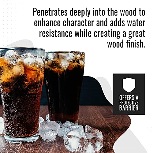 Real Milk Paint, Pure Tung Oil for Wood Finishing, Cutting Boards, Outdoor Furniture, Butcher Blocks, Wood Flooring, Food Grade, Waterproof, 16 oz - size: 16 Fl Oz (Pack of 1)