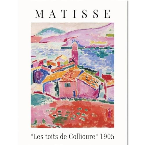 Matisse Cute Diamond Art Kits for Adults Diamond Painting Kit for Beginner - color: Colorful House, size: Round Drill