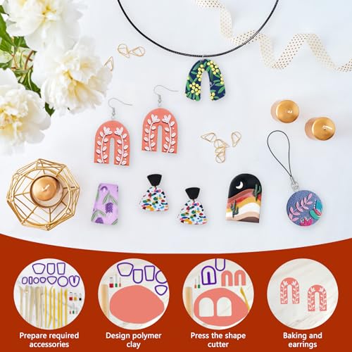 IGaiety Polymer Clay Kit for Kids, 110 Colors Oven Bake Clay