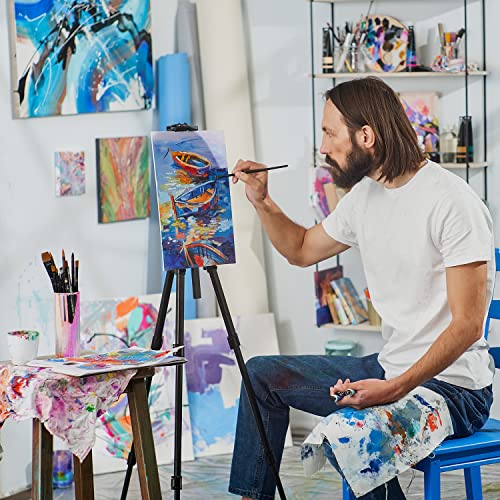 ARTEZA Canvas Panels Multi-Pack, 28 Blank Canvas Boards, 5 x 7, 8 x 10, 9 x 12 and 11 x 14 in, 100% Cotton Pre-Primed Painting Canvases for Acrylic, Oil, Gouache, Pouring, and Crafts - size: 5x7, 8x10, 9x12, 11x14 (Pack of 28)