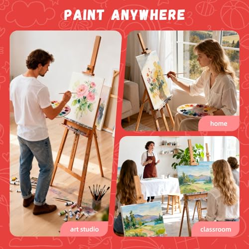 11 x 14 inch 12 Pack Painting Canvas Panels, Canvas Boards | Gesso Primed Acid-Free 100% Cotton for Acrylics Oil Watercolor Paints - size: 11"x14"