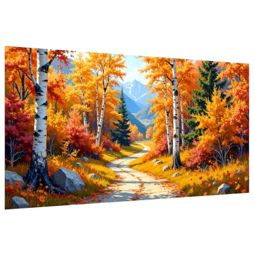 HeeBenor 5D Landscape Large Diamond Painting Kits for Adults, 27.5" X15.7" - color: Landscape 045