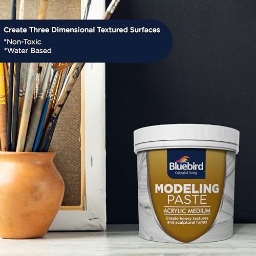 BLUEBIRD Modeling Paste 28.2Oz & Heavy Gesso Primer 28.2Oz Full Tub