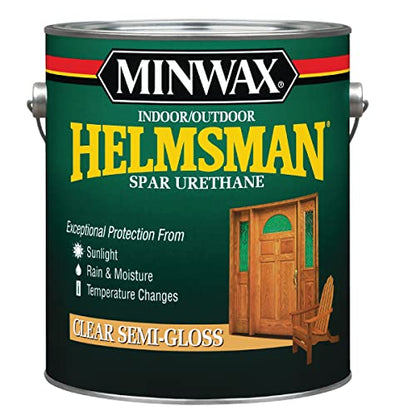 Minwax Helmsman Indoor/Outdoor Spar Urethane, Gallon, Semi-Gloss - size: Gallon, style: Semi-Gloss