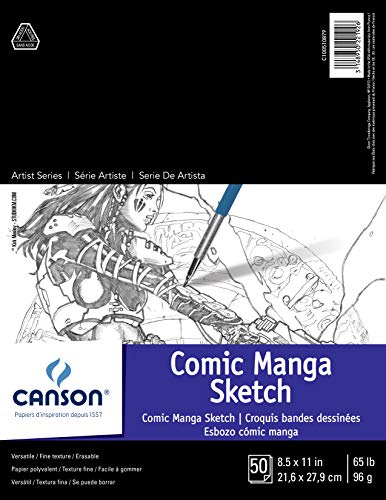 Fanboy Comic/Manga Sketch Pad 8.5X11 - size: 8.5x11, style: Comic/Manga Sketch