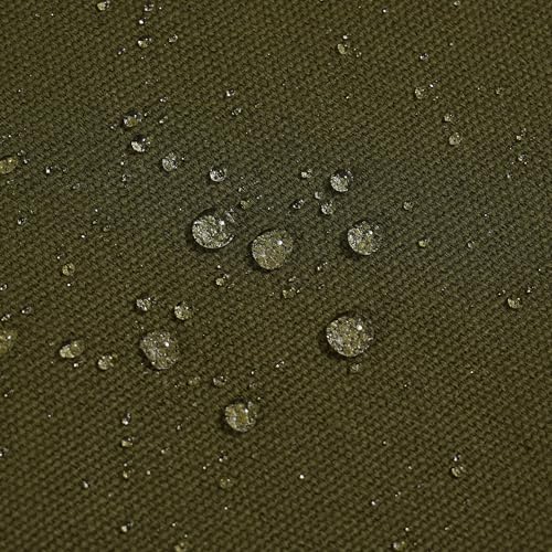 Chef Aprons for Men Canvas Apron with Large Pockets and Adjustable Neck Strap for Cooking,BBQ, Gardening - color: Green
