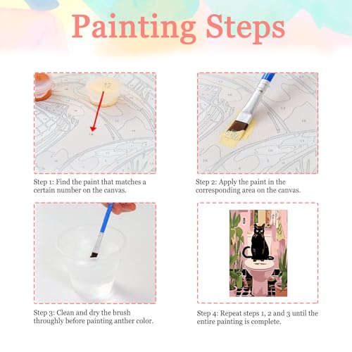 Auremi Paint by Number Kits - color: Paint by Number 106