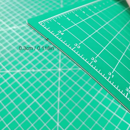Self Healing Cutting Mat Cutting Plate Cutting Scale Plate Painting Engraving Plate Cutting Table Mat Manual Mat PVC Plate (A0) - size: 48"L x 0.3"W