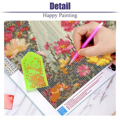 Canrichshop Black Cat 5D Diamond Art Painting Kits for Adults,Funny Animal Diamond Painting Kits for Beginners,Bathing cat Full Drill Diamond Dots,Gem Art Crafts for Adults Wall Decor 12x16inch