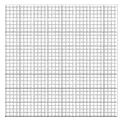 1Pcs 40x40CM Diamond Painting Canvas with Glue, Round/Square Blank Grid Canvas for Customized Art - color: Square Canvas, size: 40x40CM-1PCS