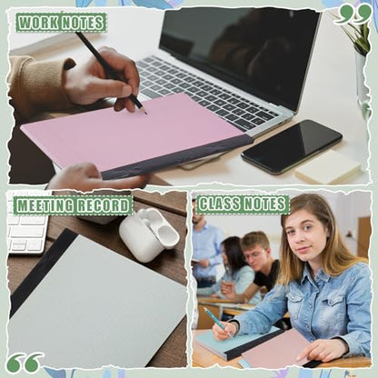 Lincia 6 Pcs Legal Pads Landscape Notebook, Boho Color - color: Boho Color