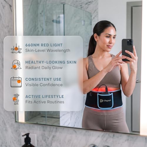 Lifepro Allevared Red Light Therapy Belt -105 Triple Chip LED Belt - color: Blue