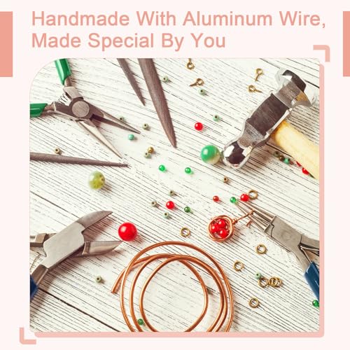 uxcell 18 Gauge Flat Aluminum Wire, 16.40 ft 5mm Wide Aluminum Crafts Wire for Flower Bonsai Crafts Carving DIY Bezel Sculpting Gem Metal Wrap, Copper - color: Copper, size: 5mm