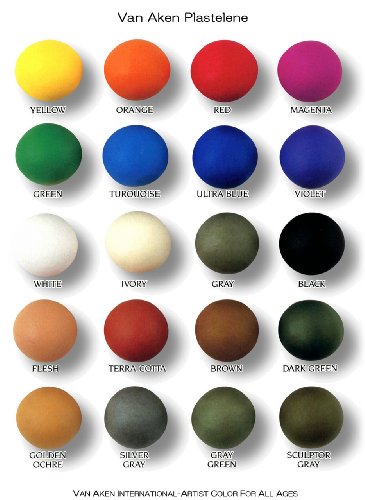 Van Aaken Modeling Clay 1Lb Ivory