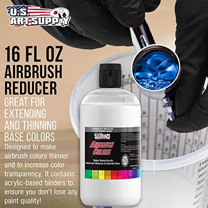 U.S. Art Supply 16-Ounce Airbrush Thinner Reducer and Extender Base