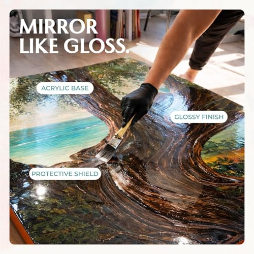 GRANOTONE High Gloss Acrylic Varnish 6.76 fl oz 200 ml - style: High Gloss