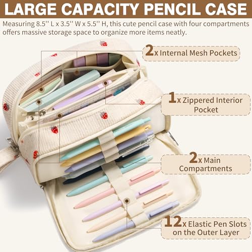 62PCS Aesthetic School Supplies Cute Back to School Supplies Stationary Set | College Preppy Essentials Kit with Large Pencil Pouch Case, Pastel Highlighters Gel Pens Mechanical Pencils for Student Girls - color: Black Floral