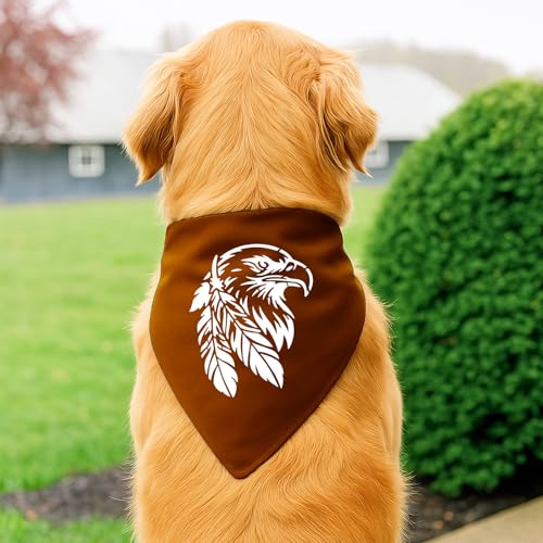 INFUNLY 6Pcs Eagles Painting Stencil for Wall Reusable Wall Stencils Forests Walls Template for Painting 7.87x7.87, 8.27x11.69 Feathers Templates for Crafts Cement Wood Furniture Home Decor - style: 6PCS Eagles