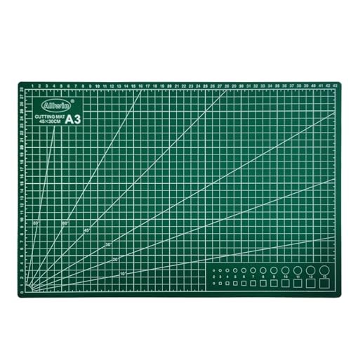 Allwin 17"x 11" Self Healing Cutting Mat Cutting Plate Cutting Scale Plate Painting Engraving Plate Cutting Table Mat Manual Mat PVC Plate - size: 17.7"L x 11.8"W