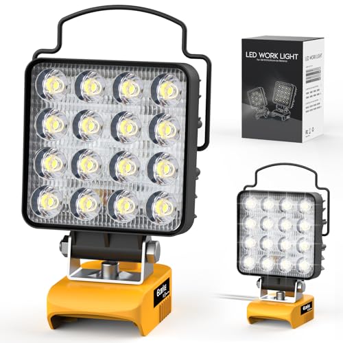 LED Work Light Compatible with DeWALT 20V Battery, 112W 11200LM,Tool Only - color: 112W