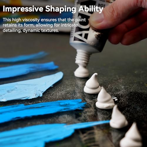PHOENIX Heavy Body Acrylic Paint, 2 Oz. x 24 Tubes - color: 24 x 2 Fl Oz