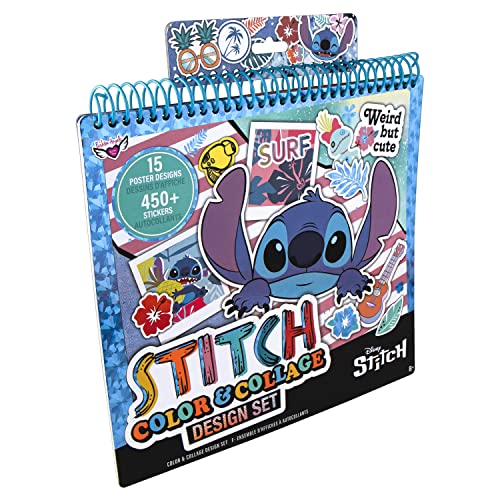 Fashion Angels Disney Stitch Color & Collage Design Set - color: Stitch