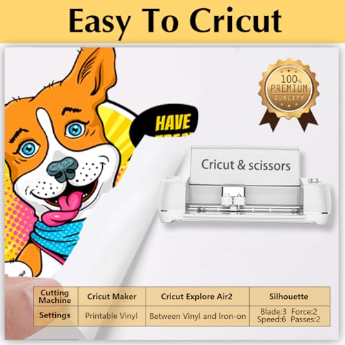 TransOurDream Heat Transfer Paper for Dark Fabric (50 Sheets, 8.5x11) Printable Heat Transfer Vinyl for T-Shirts Iron on Transfers for Inkjet Printer - color: Dark, size: 50 Sheets