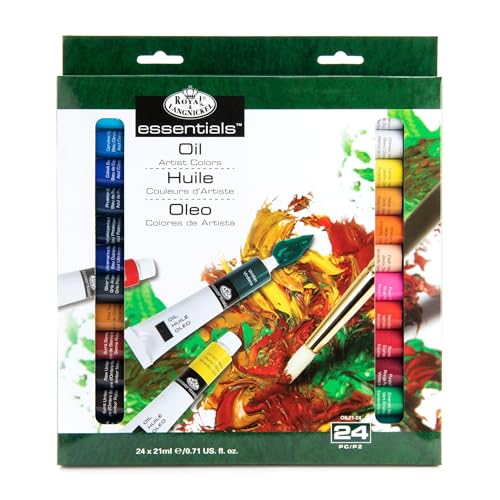 Royal & Langnickel Oil Color Artist Tube Paint, 21ml, 24-Pack - size: 24 Pack
