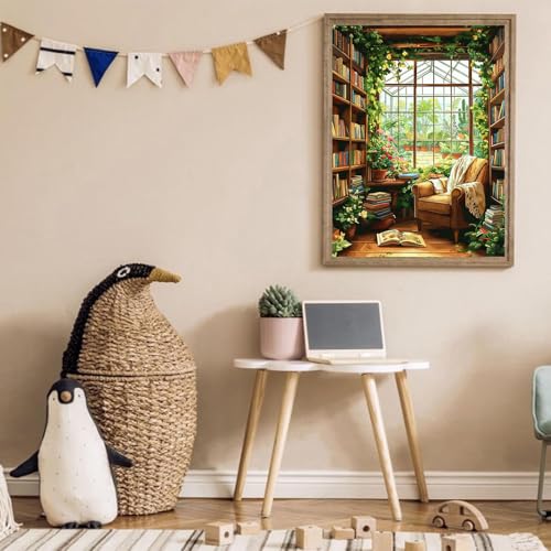 Arttoplus Books Diamond Art Kits for Adults Beginner 12x16 inch - color: G9361-US