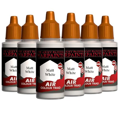 The Army Painter, Air Triads White, 6 x 18 ml - color: White