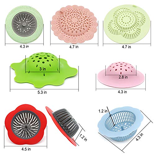 5P Acrylic Pouring Strainers Fluid Art Tools DIY Abstract Pour Painting | Silicone & Plastic Strainers With Unique Hole Patterns. Easy To Clean, Reusable for Acrylic Pouring And Flow Painting.