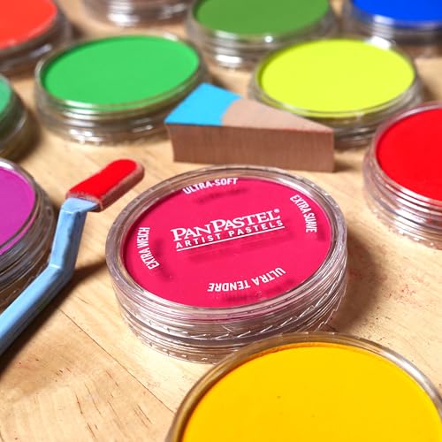PanPastel Artist Pastels by Golden, Painting Set, 30 Colors | Artist grade soft pastels in a unique pan format for smooth blending, easy uniform coverage, and low dust.