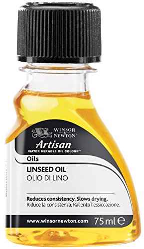 Winsor & Newton RCFAWLO75 75 ml Artisan Water Mixable Linseed Oil Medium,package may vary - style: Linseed Oil