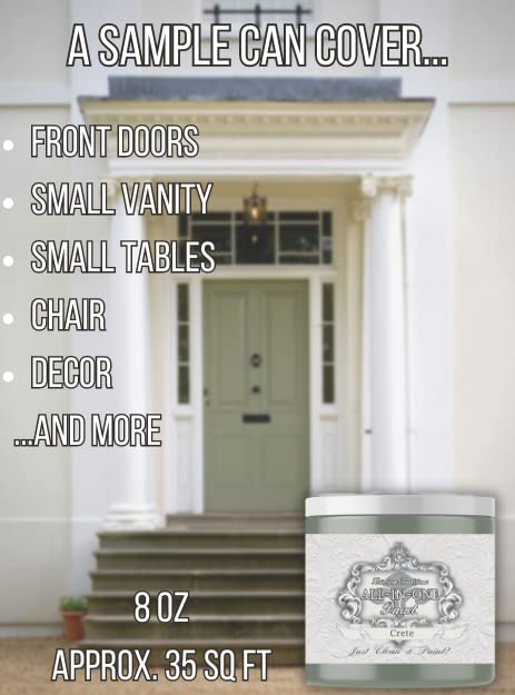 ALL-IN-ONE Paint by Heirloom Traditions, Amalfi, 8oz Sample - color: Amalfi, size: 8 Fl Oz (Pack of 1)