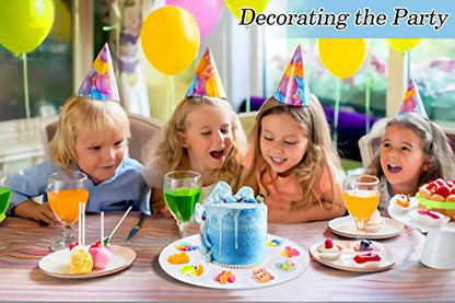 4 PCS Paint Palette, INIFUS Paint Pallet for Kids & Students，Plastic Paint Tray Palettes with 10 Wells,Painting Supplies for Kids | Artist Paint Tray Palette,Paint Palettes for Kids,Student to Craft Supplies DIY Art Painting on School Project or Art Class