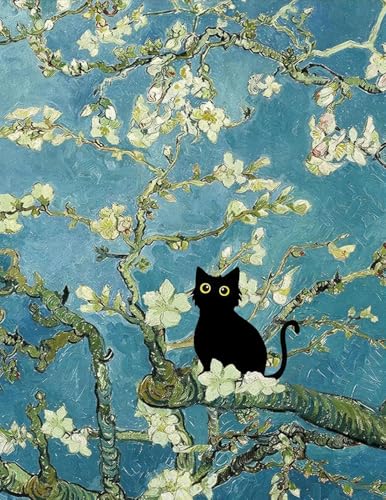 Diamond Art Kits for Adults,Black Cat Diamond Painting Kits 12x16in | Diamond Painting Kit - Sparkling Full Drill Design Perfect for Home Decor, Holiday Gifting, And Relaxing Crafting 12x16inch - color: DP01995