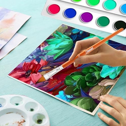 Sdanart Watercolor Brushes Professional,6 PCS Watercolor Paint Brushes