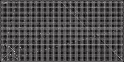 Elan Cutting Mat 36x72 Black & Taupe, Extra Large Self Healing Cutting Mat 36 x 72 Inch, 5-Ply Craft Board Black, Hobby Board for Sewing and Quilting - style: 72 x 36"