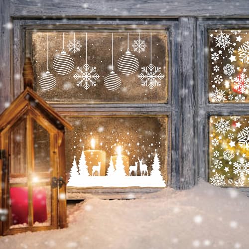 16 Pcs Christmas Stencils Reusable Winter Holiday Template Christmas Stencil for Painting on Wood DIY Crafts Canvas Window Fabric Doormat (16 Christmas 6in) - style: 16 Christmas