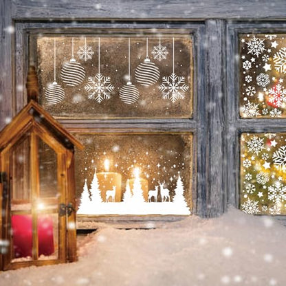 16 Pcs Christmas Stencils Reusable Winter Holiday Template Christmas Stencil for Painting on Wood DIY Crafts Canvas Window Fabric Doormat (16 Christmas 6in) - style: 16 Christmas