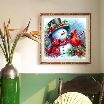GUMITOON 4 Pack Christmas Diamond Art Kits for Adults-Full Drill Diamond Dots Paintings for Beginners, Round 5D Paint with Diamonds Pictures Gem Art Painting Kits DIY Crafts Kits 14"x14" QCY-126 - color: QCY-126