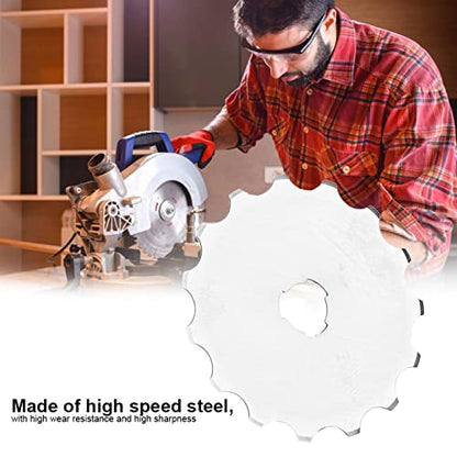 RotaryCutter Blade, 5pcs 45mm Crochet EdgeRotary Cutter Blade With High Wear For Cutting Crafts And Artwork Of Fabric Paper Ect