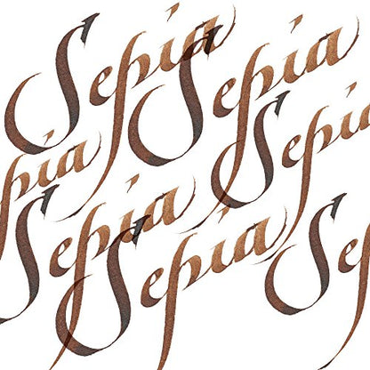 Winsor & Newton Calligraphy Ink, 30ml (1-oz) Bottle, Sepia (Pack of 2) - color: Sepia, size: 1 fl oz (Pack of 2)