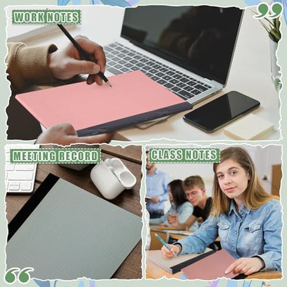 Lincia 6 Pcs Legal Pads Landscape Notebook, Aesthetic Color - color: Aesthetic Color