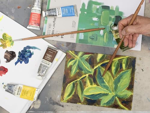 Winsor & Newton Winton Oil Color Paint Set, Botanicals, 5 x 37ml Tubes - style: Botanic - 5 x 37ml