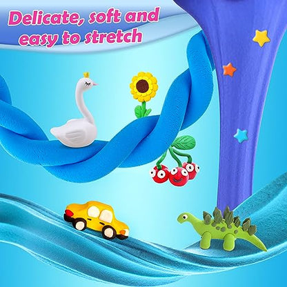 ESSENSON Air Dry Clay 150 Colors, Modeling Clay for Kids - color: 150 Colors