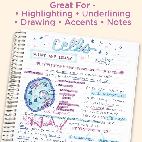 Zebra Pen MILDLINER Highlighter, Refresh and Friendly, Dual Tip, 10-Pack - color: Friendly B