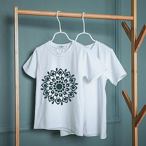 6 Pcs Large Pattern Mandala Stencils Reusable Mandala Dot Painting Templates DIY Floral Spray Paint Stencil Drawing Craft Stencil for Wood Wall Tile Floor Canvas Fabric Furniture Rock Concrete (8x8) - color: Chic Style